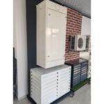 Metal Beyaz Kombi Dolabı B145CM - Görsel 2