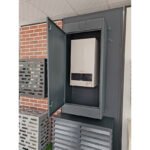 Metal Anrasit Gri Kombi Dolabı B145CM - Görsel 2