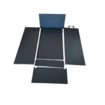 Metal Anrasit Gri Kombi Dolabı B125CM - Görsel 4