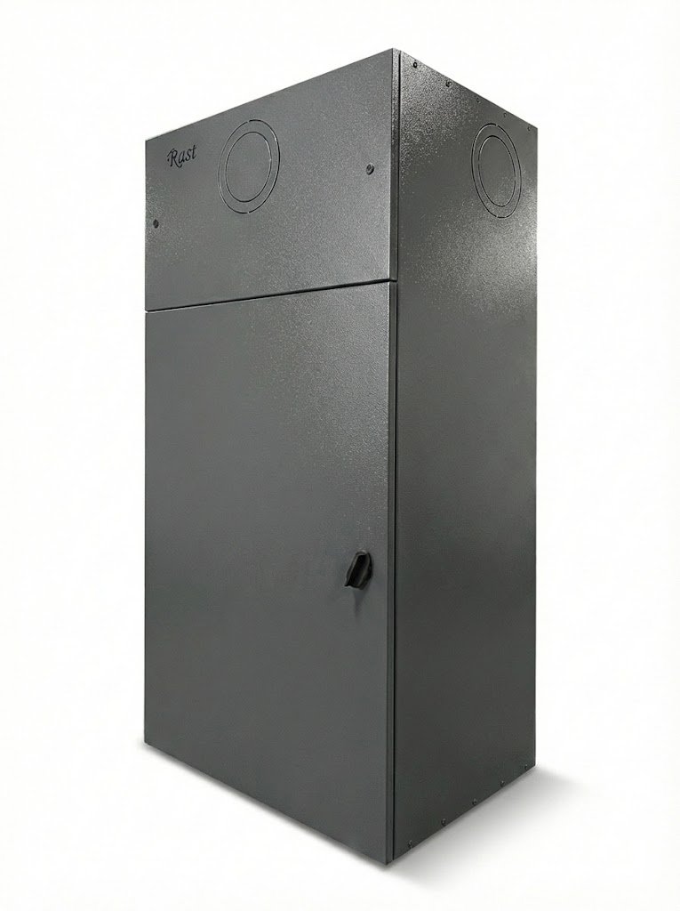 unnamed (8) Metal Anrasit Gri Kombi Dolabı B125CM - Görsel 1